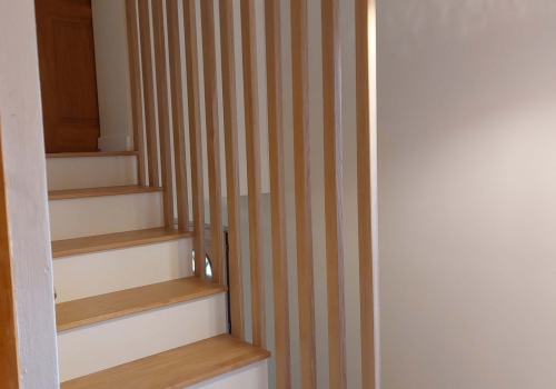 Réalisation du parquet et…